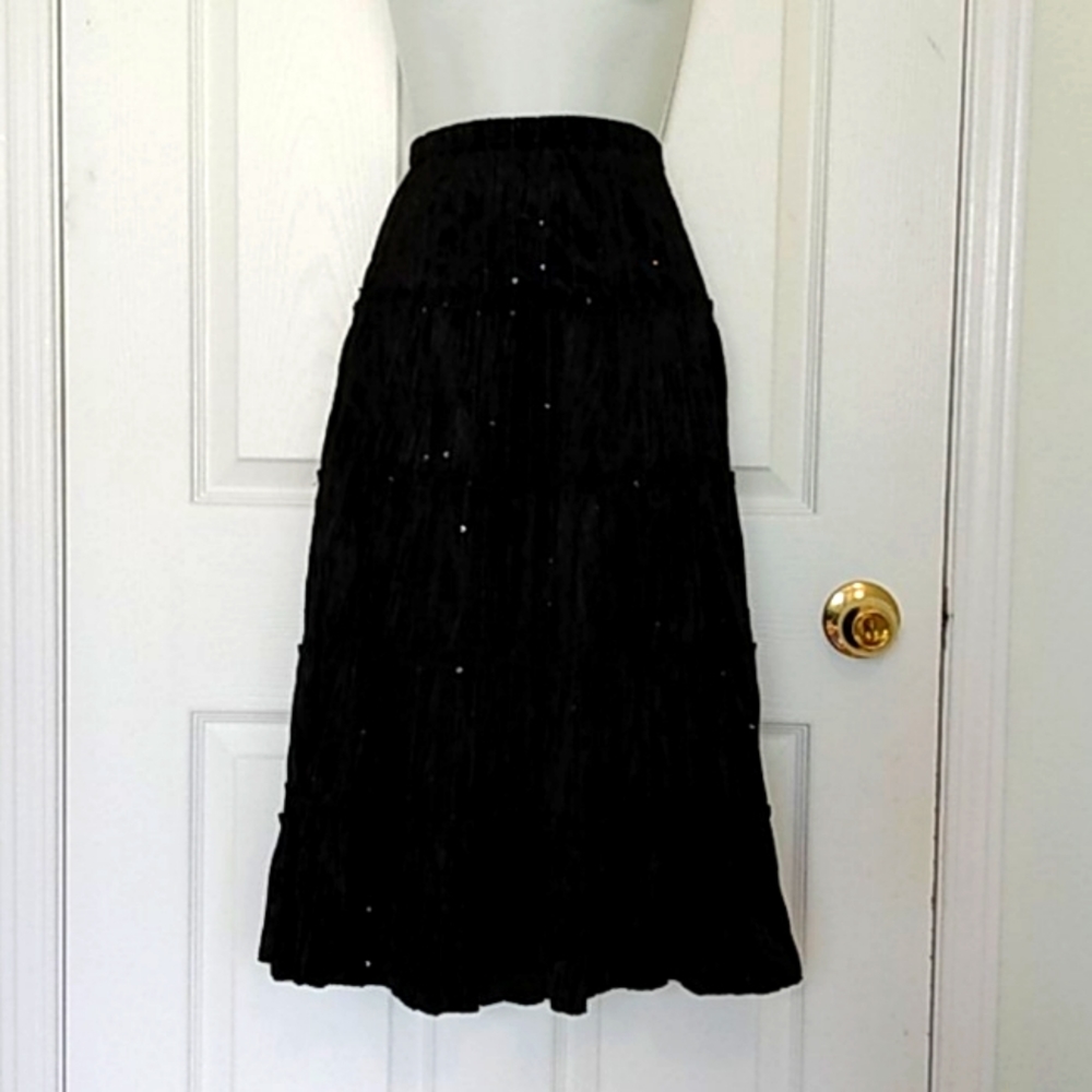 GUESS JEANS NWT Sequined Skirt M